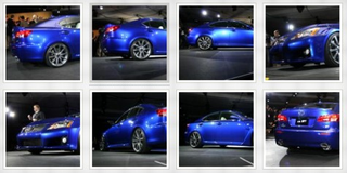 Illustration for article titled Detroit Auto Show: Lexus IS-F In the Flesh